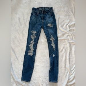 American Eagle medium wash jeans